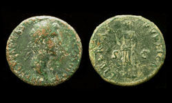 Nerva, Dupondius, Libertas Reverse, Rome Mint
